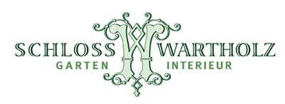 Logo Schloss Wartholz Garten und Interieur