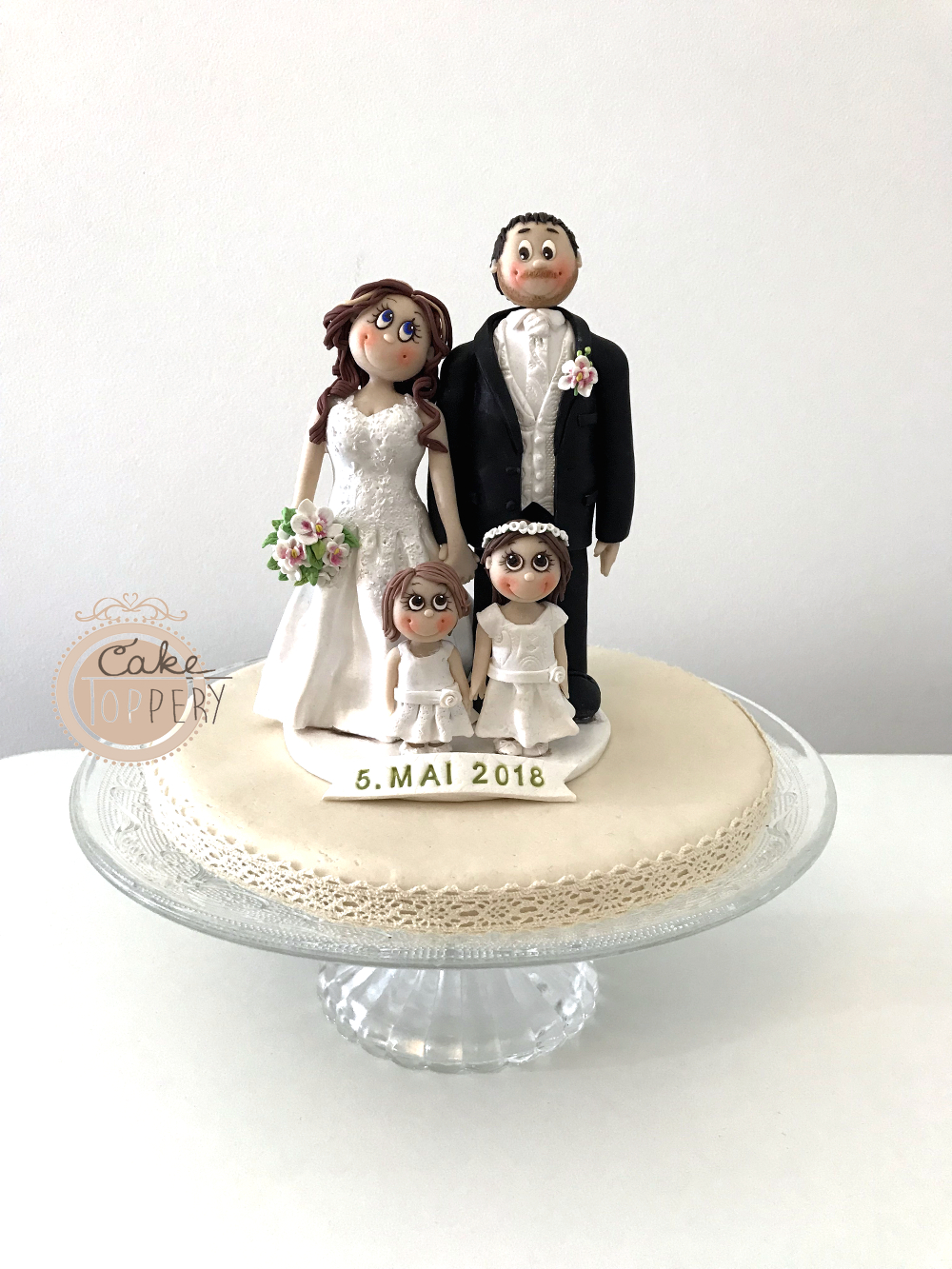 Cake Toppery Personifizierte Hochzeitstortenfiguren Hochzeit Click