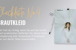 Brautkleid: Checkliste No4 (gratis PDF-Download)