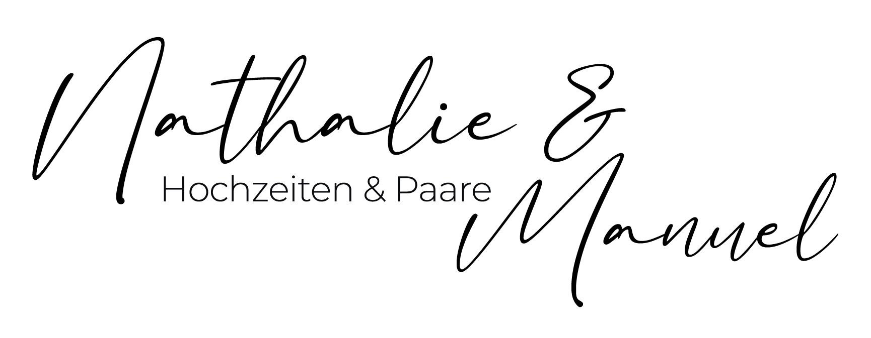 Nathalie und Manuel Logo schw
