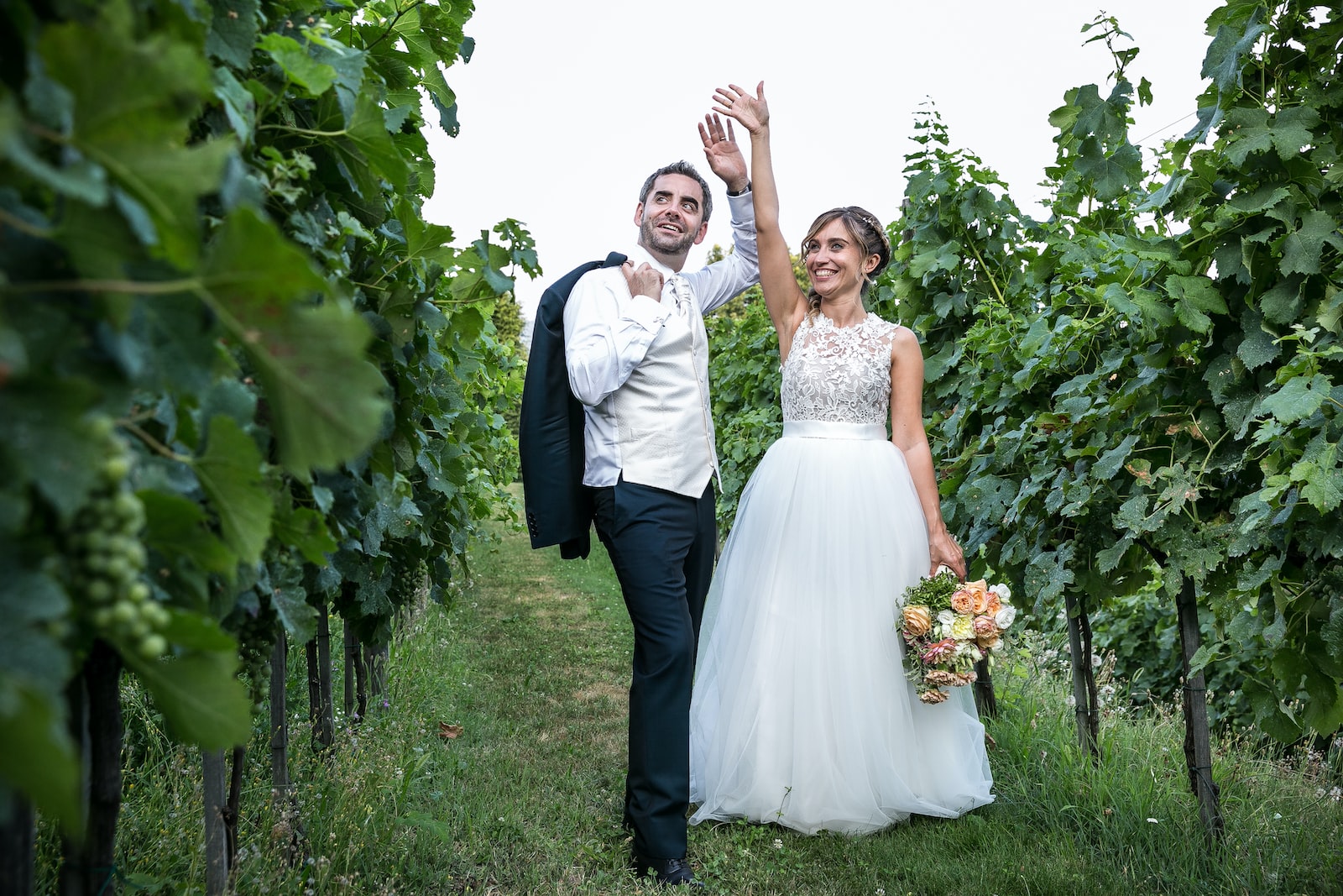 Hochzeit am Weingut